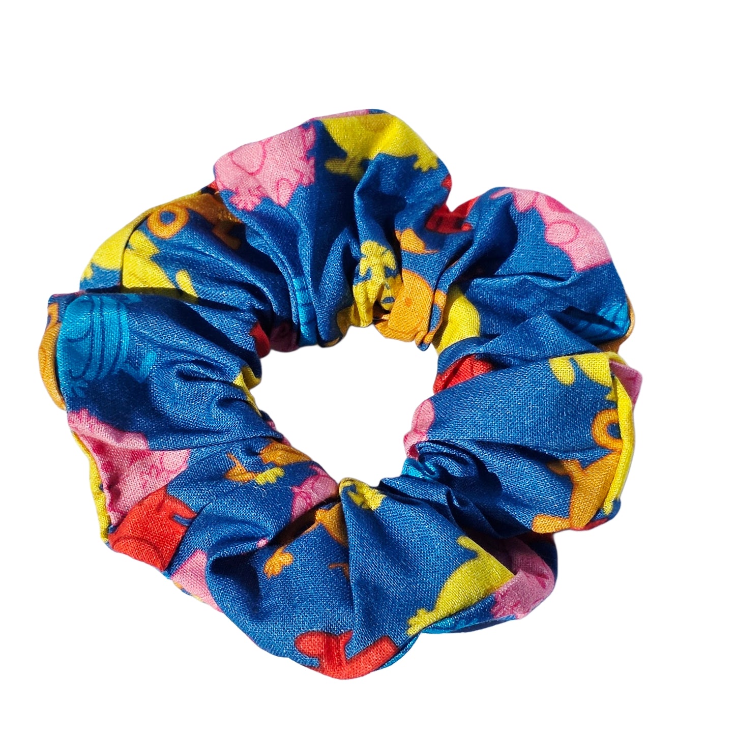 Mr Men & Little Miss Fabric Inspired Scrunchie