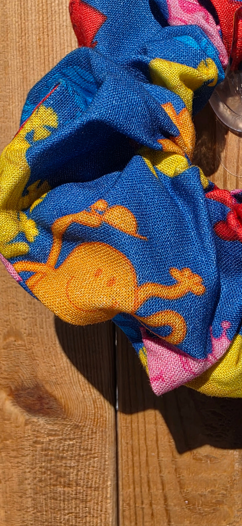 Mr Men & Little Miss Fabric Inspired Scrunchie
